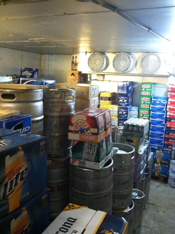 kegs and cases