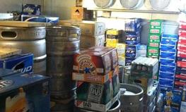 Kegs and cases available for delivery